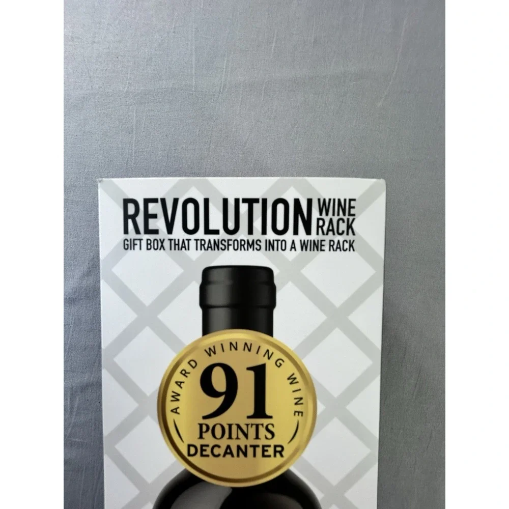 Revolution Wine Rack Gift Box Wine Not Included Napa Valley